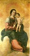 Francisco de Zurbaran virgin of the rosary Sweden oil painting artist